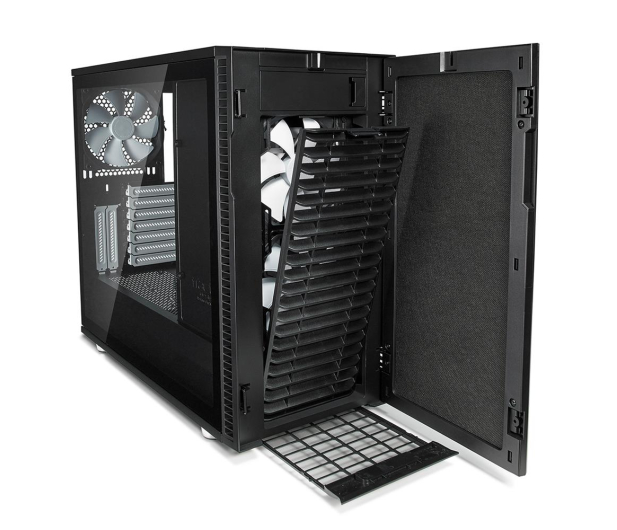 FRACTAL DESIGN Define R6 Black TG 3.5'/2.5'drive brackets eATX/uATX/ATX/ITX FD-CA-DEF-R6-BK-TG - 400557 - zdjęcie 14